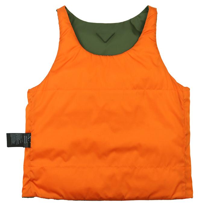 PRADAプラダダウンベストpiumino-gilet nylon lucido PRADA（プラダ） 【未使用】PRADA ダウンベスト サイズ L レディース