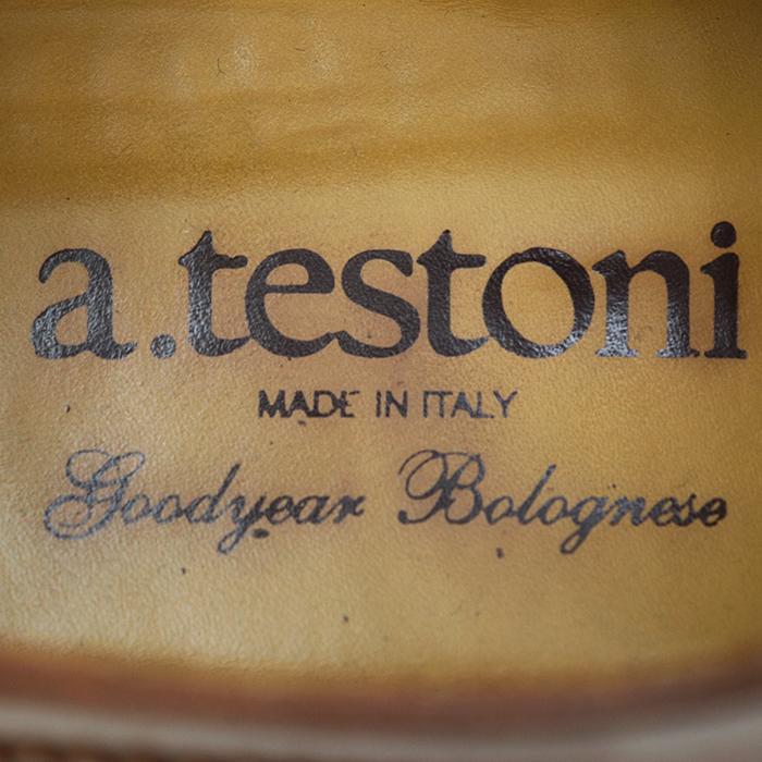 a. testoni（ア・テストーニ） SALE【美品】a.testoni ダービー 