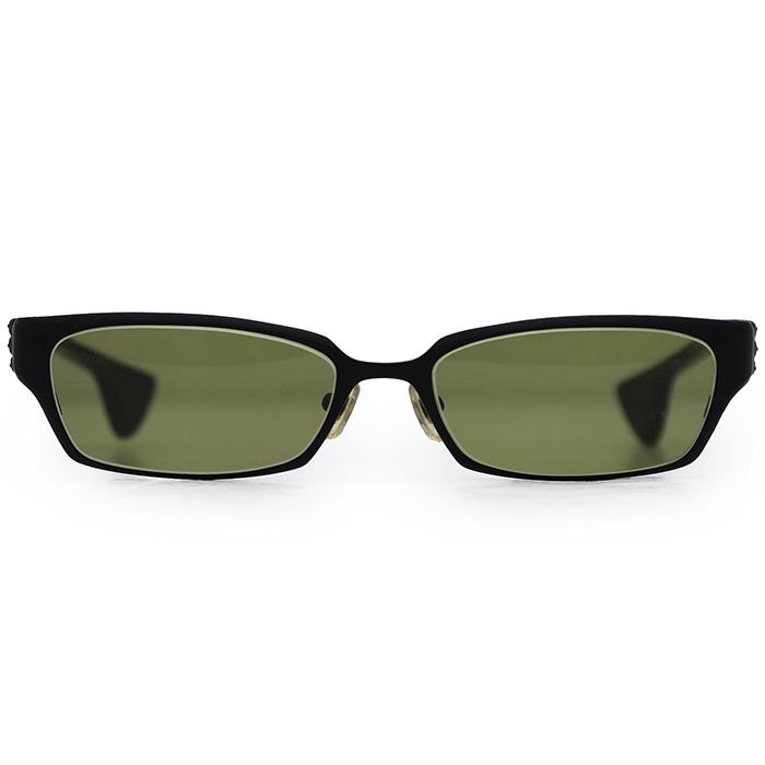 【美品】CHROME HEARTS クロムハーツ サングラス 56□17-136 DIXON YU-A カラーレンズ UV400 SPF50+ PA+++ 付属有 ブラック ダークブラウンの画像