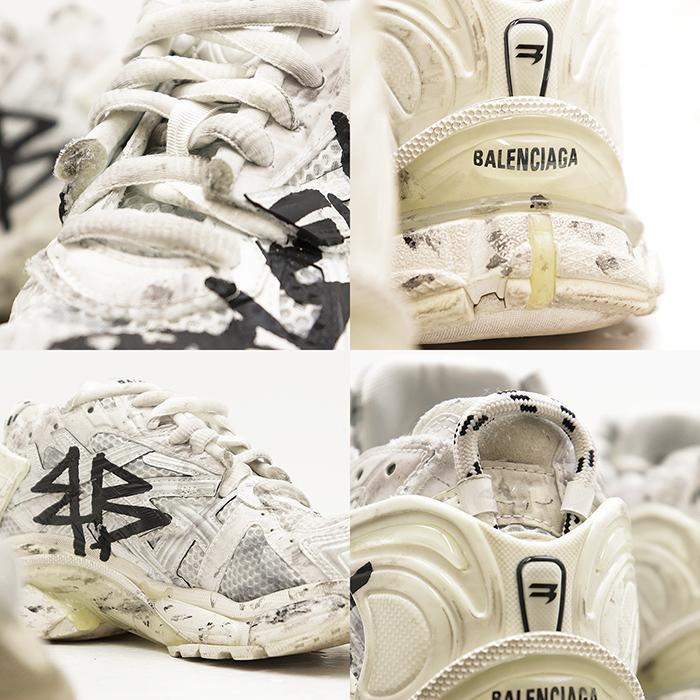 【美品】BALENCIAGA RUNNER 41 ハイカットスニーカー BALENCIAGA（バレンシアガ） 【美品】BALENCIAGA Runner スニーカー 41