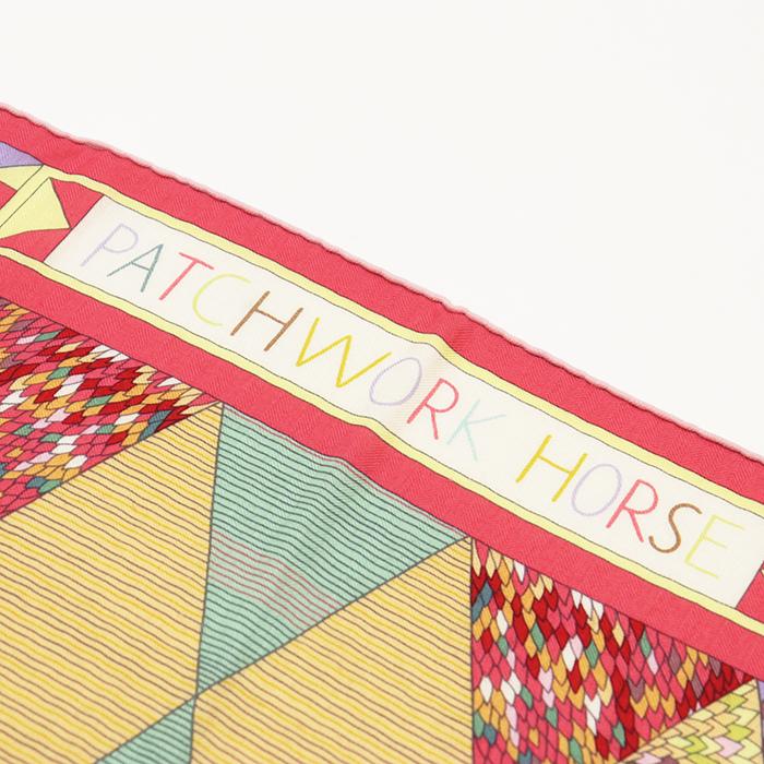 HERMES（エルメス） 【美品】HERMES カレジェアン140 PATCHWORK HORSE