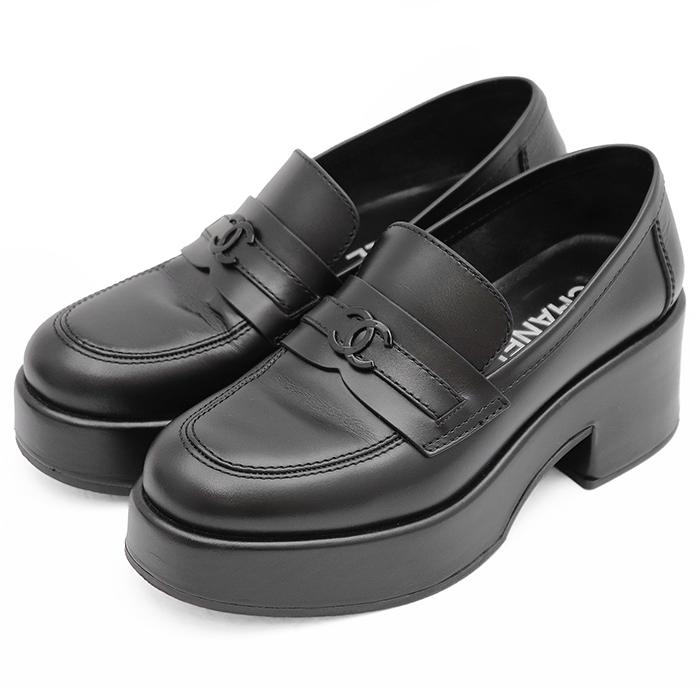 CHANEL（シャネル） 【極美品】CHANEL プラットフォームローファー