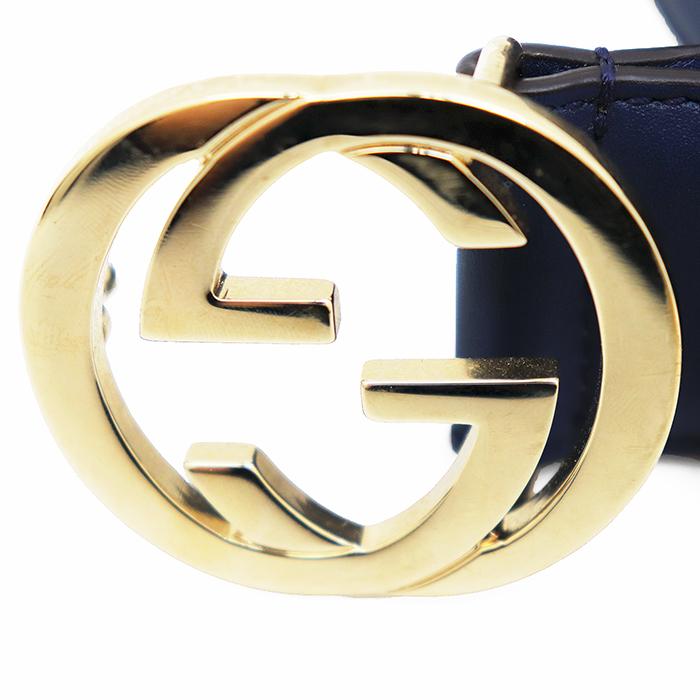 GUCCI（グッチ） 【美品】GUCCI レザーベルト 90・36 ユニセックス