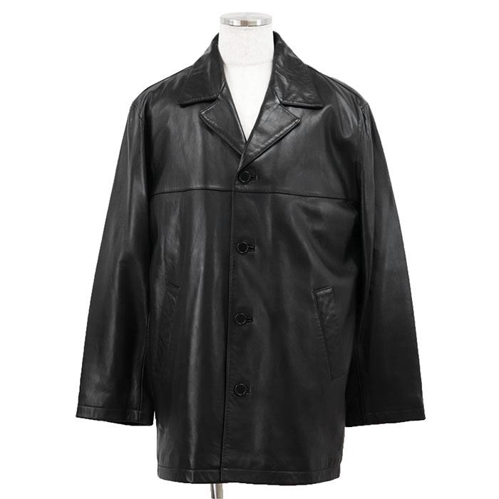 COACH（コーチ） 【美品】COACH レザーカー コート L メンズ ライナー