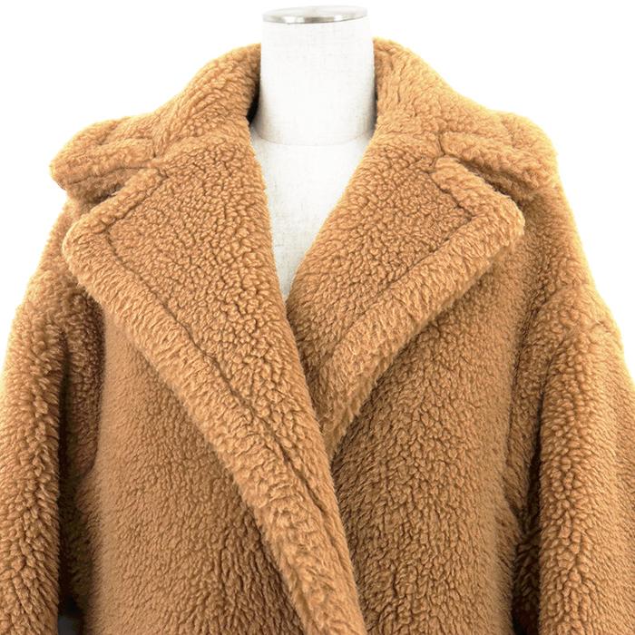 美品】MaxMara マックスマーラ テディベア アイコンコート サイズ S 