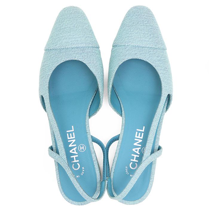 Y*U様 【高級】CHANEL シャネル ココマーク パンプス デニム CHANEL（シャネル） 【極美品】CHANEL パンプス 37C レディース G31319