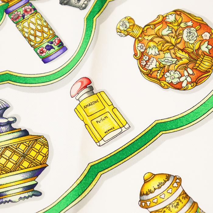 HERMES（エルメス） 【極美品】HERMES カレ90 Qu Importe Le Flacon