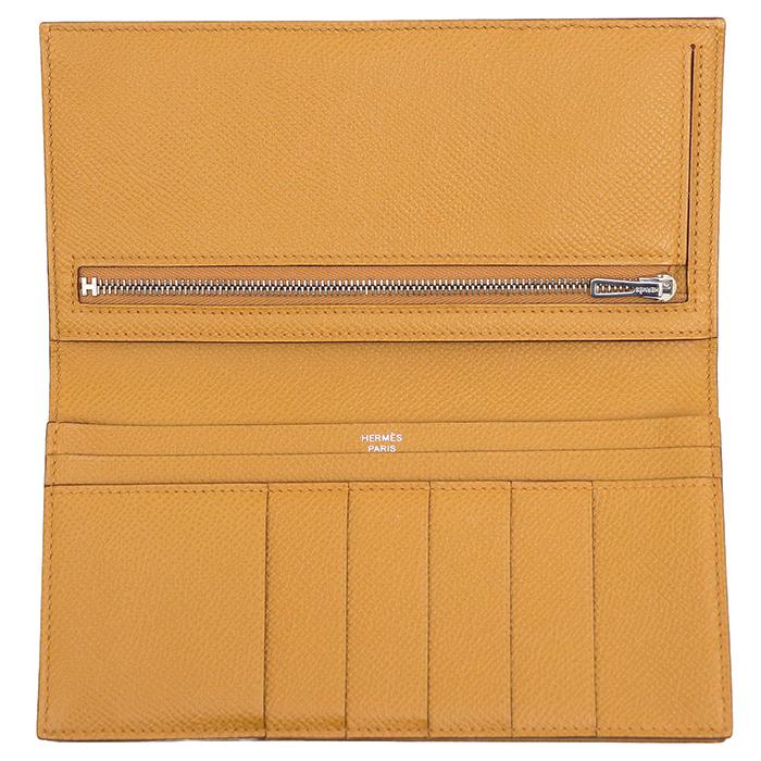 HERMES（エルメス） 【美品】HERMES 長財布 ユニセックス ベアンスフレ 