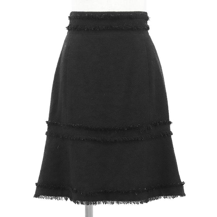 【美品・現行】CHANEL フレアスカート ココボタン　36 CHANEL（シャネル） SALE【極美品】CHANEL スカート 36 レディース 07A