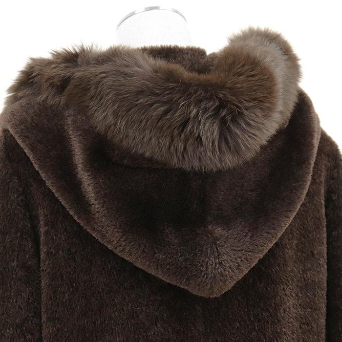 美品】MaxMara マックスマーラ STUDIO ベルテッドコート 42 レディース 
