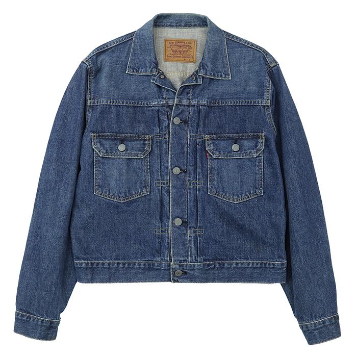 【SALE】Levi's リーバイス デニムジャケット サイズ 40 メンズ 2nd セカンド Gジャン ロゴボタン アウター インディゴ 日本製 Levi's（リーバイス） 【SALE】Levi's デニムジャケット サイズ 40
