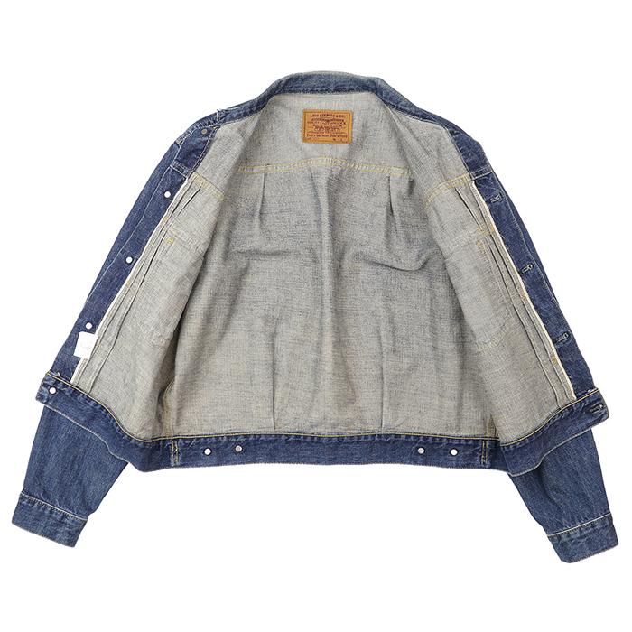 【SALE】Levi's リーバイス デニムジャケット サイズ 40 メンズ 2nd セカンド Gジャン ロゴボタン アウター インディゴ 日本製 Levi's（リーバイス） 【SALE】Levi's デニムジャケット サイズ 40