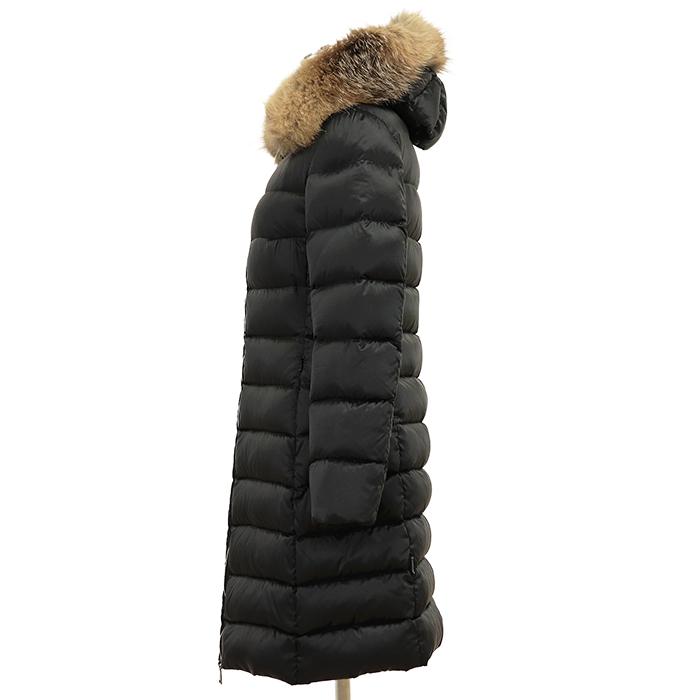 MONCLER（モンクレール） ファーフード ロングダウンジャケット 0