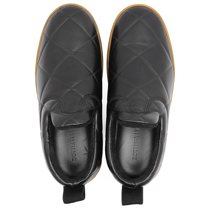 が*ん様 Bottega Veneta フラットシューズ 黒 38 美品】BOTTEGA VENETA ボッテガヴェネタ スリッポン サイズ 38