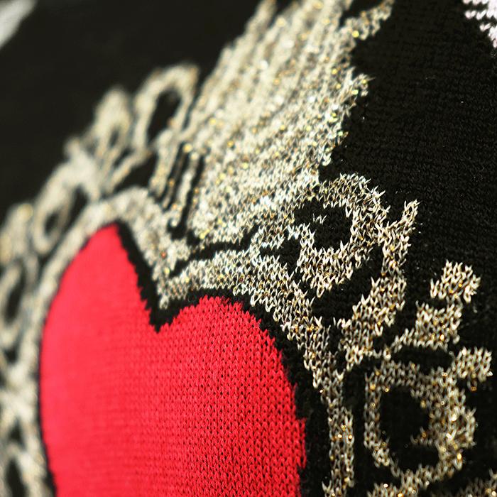 DOLCE&GABBANA ドルチェアンドガッバーナ ニット 36 レディース ハート 