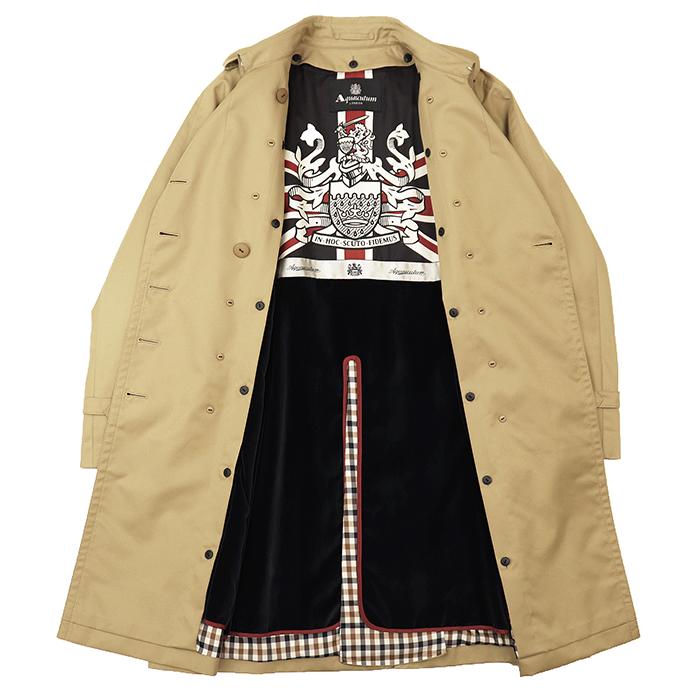 【新品未使用】アクアスキュータム　トレンチコート　コットンオーガンジージャケット Aquascutum（アクアスキュータム） 【新品同様】Aquascutum トレンチ