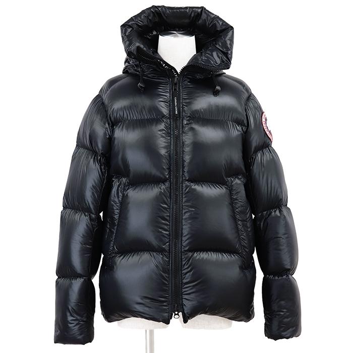 【美品】  カナダグース ダウンジャケット サイズ M メンズ 2252M クロフトン パッファー ロゴワッペン パッカブル ナイロン100% アウター ダークネイビー 紺 カナダ製 CANADA GOOSE（カナダグース） 【美品】CANADA GOOSE ダウンジャケット