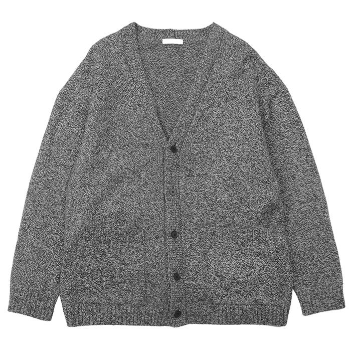 SALE】【美品】ATON エイトン ニットカーディガン 06 メンズ メランジ