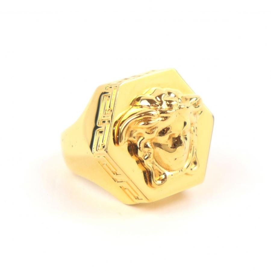 ヴェルサーチェ メデューサ リング 指輪 メンズ 16 5号 ゴールド Versace Z5 4126 4126 オパールヤフーショッピング店 通販 Yahoo ショッピング