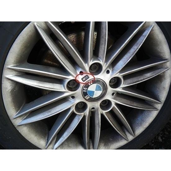 BMW 純正BMWグランクーペF36ホイールエンブレムMマーク4枚36112228660