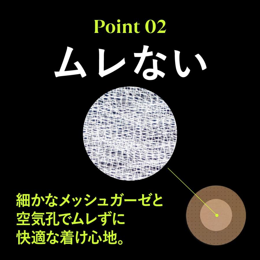 ニップレス 男性用 メンズ 30回分(60枚) 肌色 透明 パウチ入り 透けない ムレない 痛くない 防水 シャツの透けやマラソンの擦れ対策｜open-clothes｜05