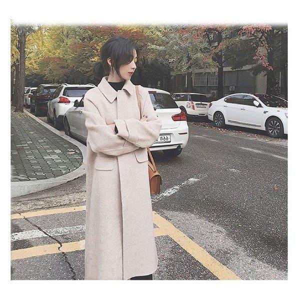 ランキング入賞商品 チェスターコートレディースロング丈秋冬アウター無地ラシャコートレディースジャケット通勤秋冬新作 ランキング1位獲得 Yalaphone Com