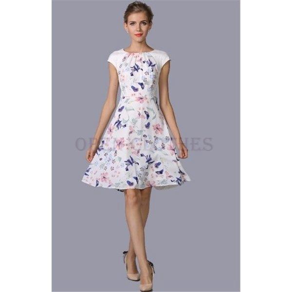 格安 ワンピースaライン膝丈パーティー花柄フラワー袖付きお呼ばれ二次会通勤オフィスol代30代40代50代 Yaopen Emtla627 Open Clothes 通販 Yahoo ショッピング 激安単価で Www Skylanceronline Com