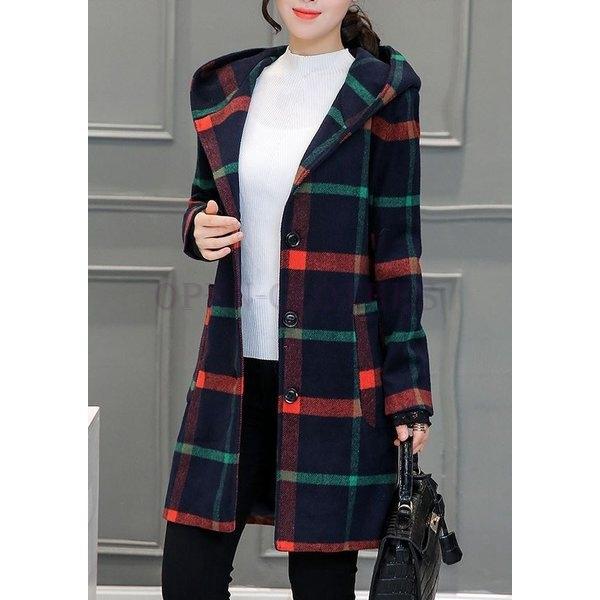 残りわずか 在庫限り超価格 チェックコート可愛いフード付き帽子ダッフルコート Yaopen Iweta738 Open Clothes 通販 Yahoo ショッピング 期間限定 30 Off Www Skylanceronline Com