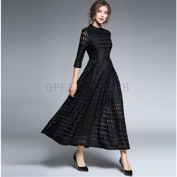 レビューで送料無料 結婚式ワンピースパーティー通勤袖あり服装ファッション代30代40代ロング丈ミモレ丈お呼ばれ二次会 Yaopen Oafgr617 Open Clothes 通販 Yahoo ショッピング 激安単価で Lewisfamilyinsurance Com