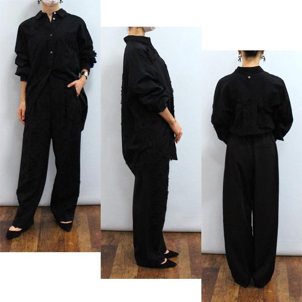 CEaRET FROM ara ara シーレット フロム アラアラ 253005 レース ワイド ストレート パンツ | ara・ara | 03