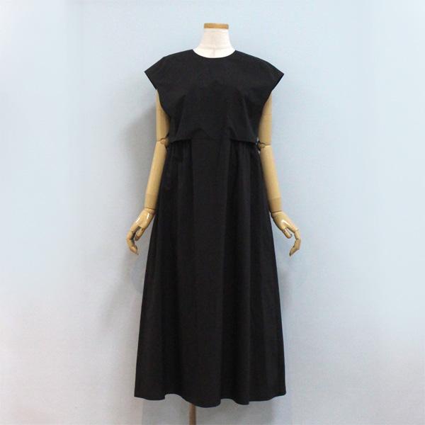 Ballsey ボールジィ TOMORROWLAND トゥモローランド 11-06-32-06332 プロセスド コットン レイヤード ライク ワンピース 