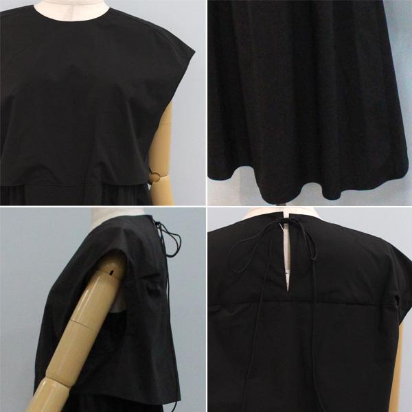 Ballsey ボールジィ TOMORROWLAND トゥモローランド 11-06-32-06332 プロセスド コットン レイヤード ライク ワンピース 