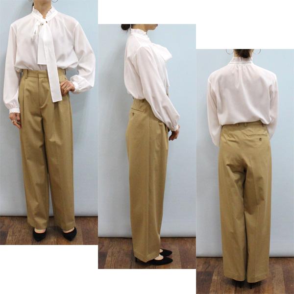 Ballsey ボールジー TOMORROWLAND トゥモローランド 11-01-51-01005 グロス アムンゼン フリルカラー リボン ブラウス | Ballsey | 01