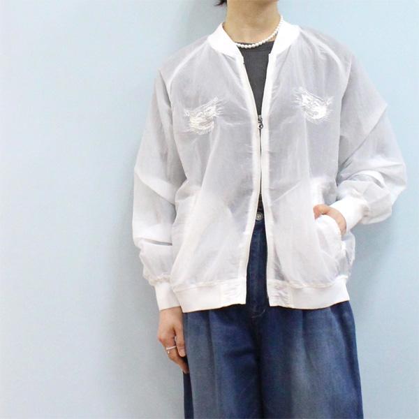 CLOTH ACROSS クロスアクロス CA26S08 シアー スーベニア ブルゾン | 