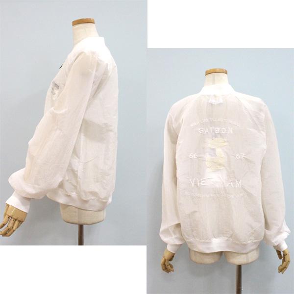 CLOTH ACROSS クロスアクロス CA26S08 シアー スーベニア ブルゾン |  | 03