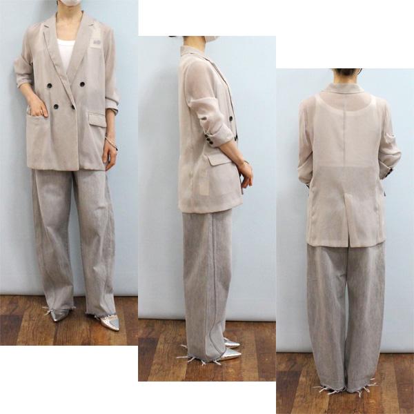 30%OFF Dignite collier ディニテ コリエ 80255036 シアー W ジャケット | Dignite collier | 01