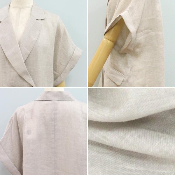 WAKA 　Dignite collierワイドスリーブダブルジャケット Dignite collier／ディニテコリエ】ワイドスリーブダブル