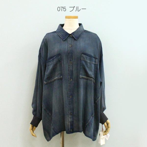Dignite collier シアーデニムシャツ Dignite Collier シアーデニムシャツ（シャツ/ブラウス