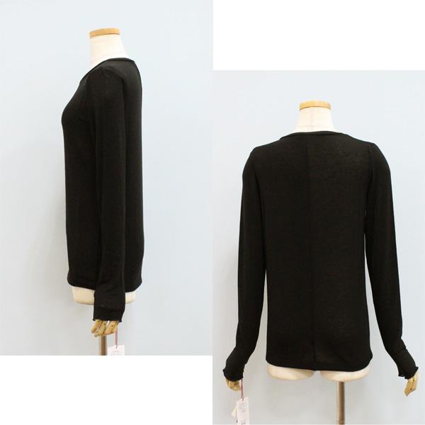 30%OFF Dignite collier ディニテ コリエ 80256151 カシミヤ シルク ソフト クルーネック | Dignite collier | 06