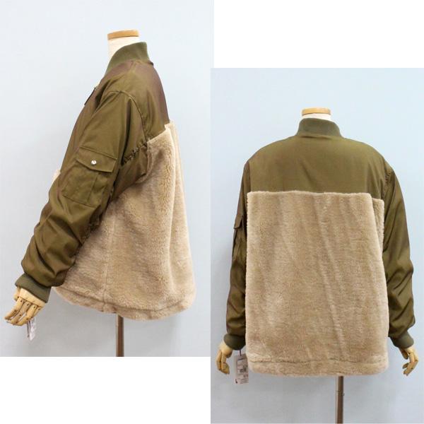 30%OFF Dignite collier ディニテ コリエ 80256392 ボア 切替 ブルゾン | Dignite collier | 04