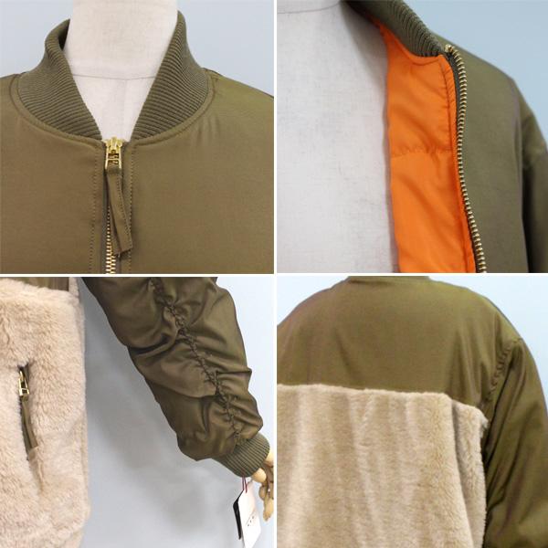 30%OFF Dignite collier ディニテ コリエ 80256392 ボア 切替 ブルゾン | Dignite collier | 05