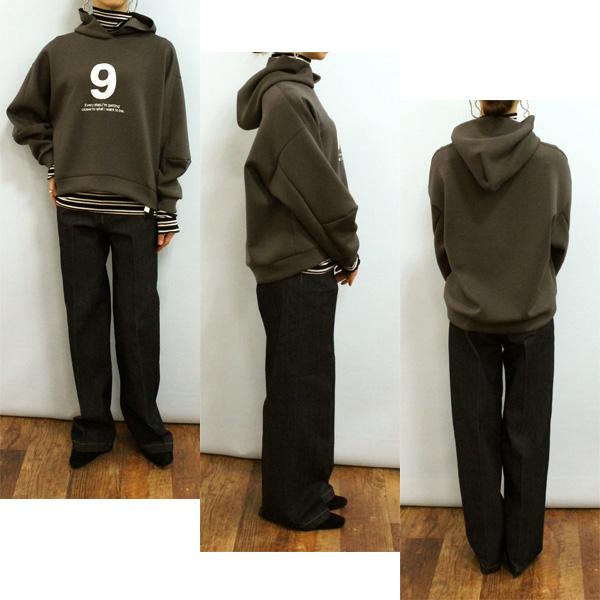 50%OFF Dignite collier ディニテ コリエ 80256504 ボンディング 刺繍 パーカー | Dignite collier | 04