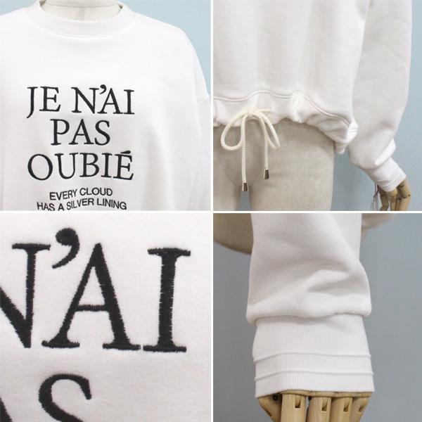 30%OFF Dignite collier ディニテ コリエ 80256507 裏起毛 刺繍 プルオーバー | Dignite collier | 06