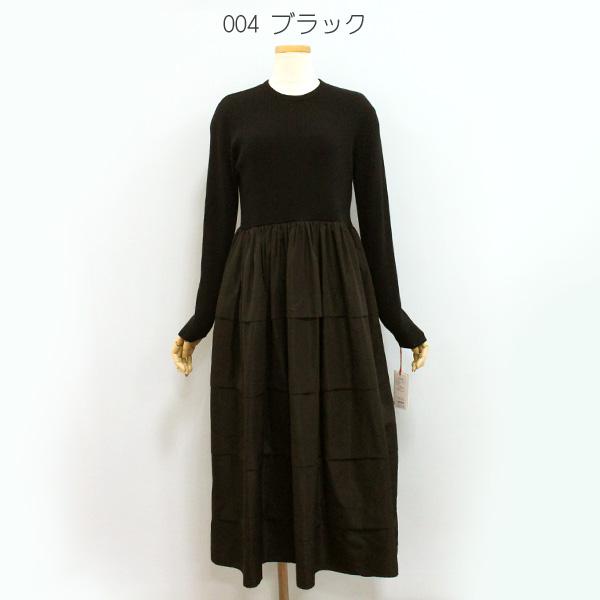 30%OFF Dignite collier ディニテ コリエ 80256561 リブ ニット ドッキング ワンピース | Dignite collier | 02