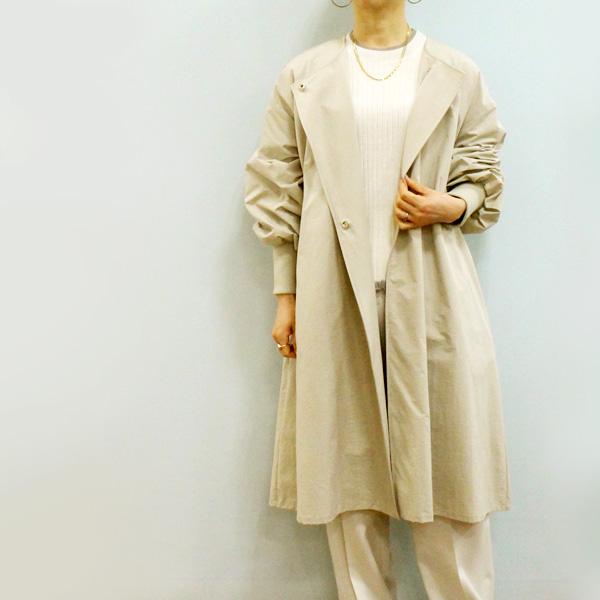 Dignite collier ディニテ コリエ 80267002 袖リブ ライト コート | Dignite collier