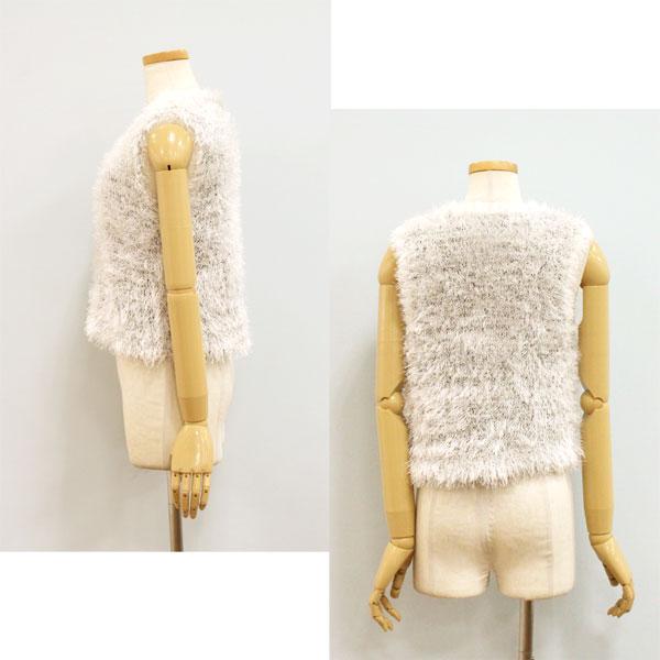 Dignite collier ディニテ コリエ 80267014 フェザー ニット ベスト | Dignite collier | 04