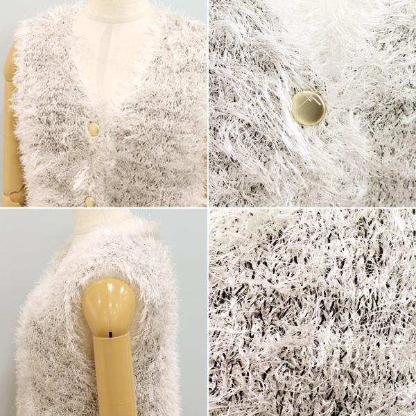 Dignite collier ディニテ コリエ 80267014 フェザー ニット ベスト | Dignite collier | 05