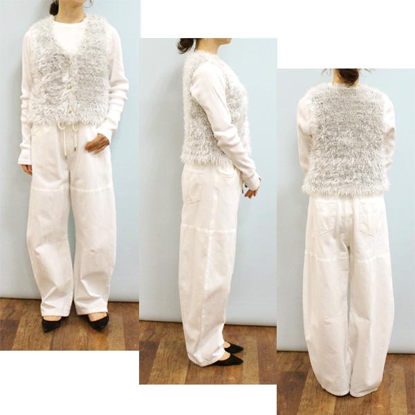 Dignite collier ディニテ コリエ 80267032 ガーメント ダイ 切替 パンツ | Dignite collier | 03