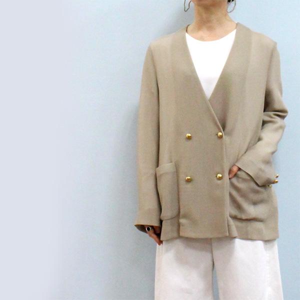 Dignite collier ディニテ コリエ 80267201 メッシュ ノーカラー ジャケット | Dignite collier