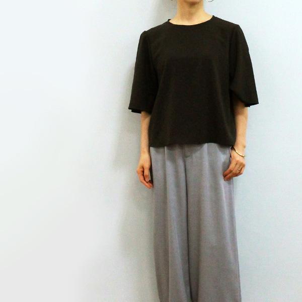 30%OFF Dignite collier ディニテ コリエ 80268316 ストレッチシフォン スリーブ タック ブラウス | Dignite collier